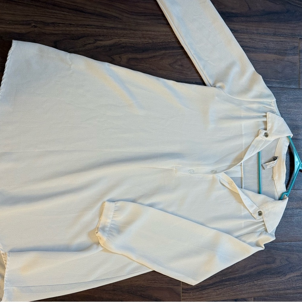 White Long Sleeve Dress